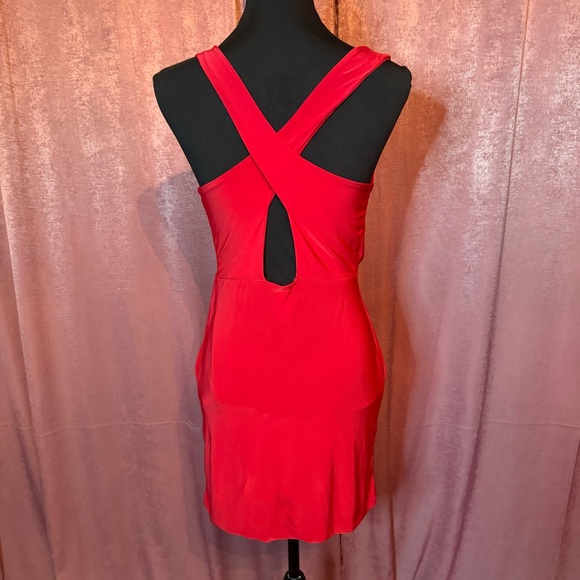 Red mini dress by Black Koi SZ Small. - Picture 2 of 7